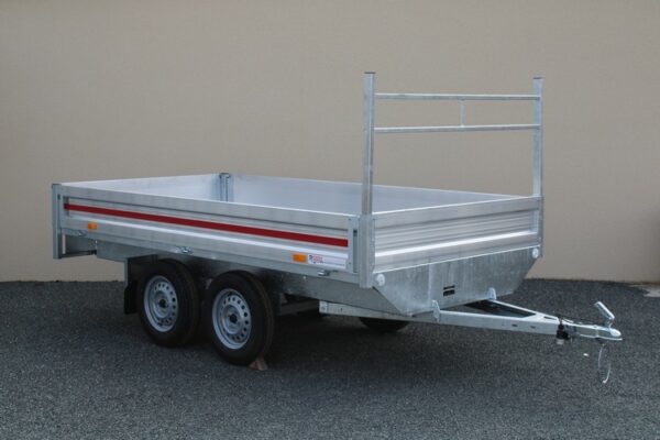 Remorque PLATEAU VDM 254X152X30