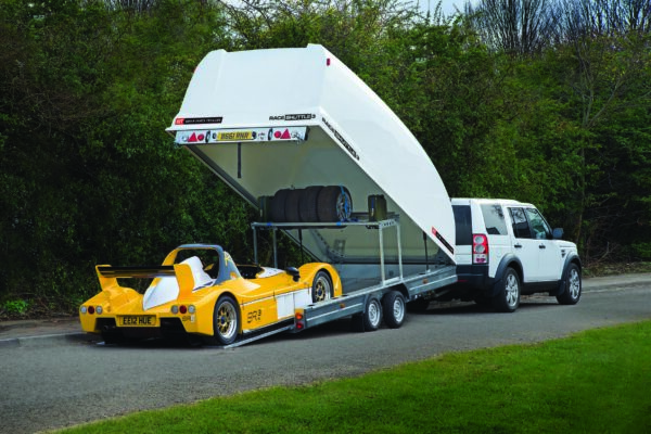 Remorque Porte Voiture Fermé BRIAN JAMES TRAILERS RACE SHUTTLE 3