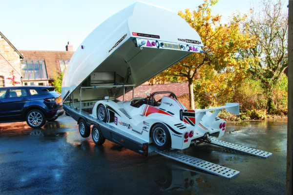 Remorque Porte Voiture Fermé BRIAN JAMES TRAILERS RACE SHUTTLE 2